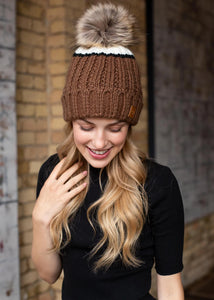 Monica Pom Beanie