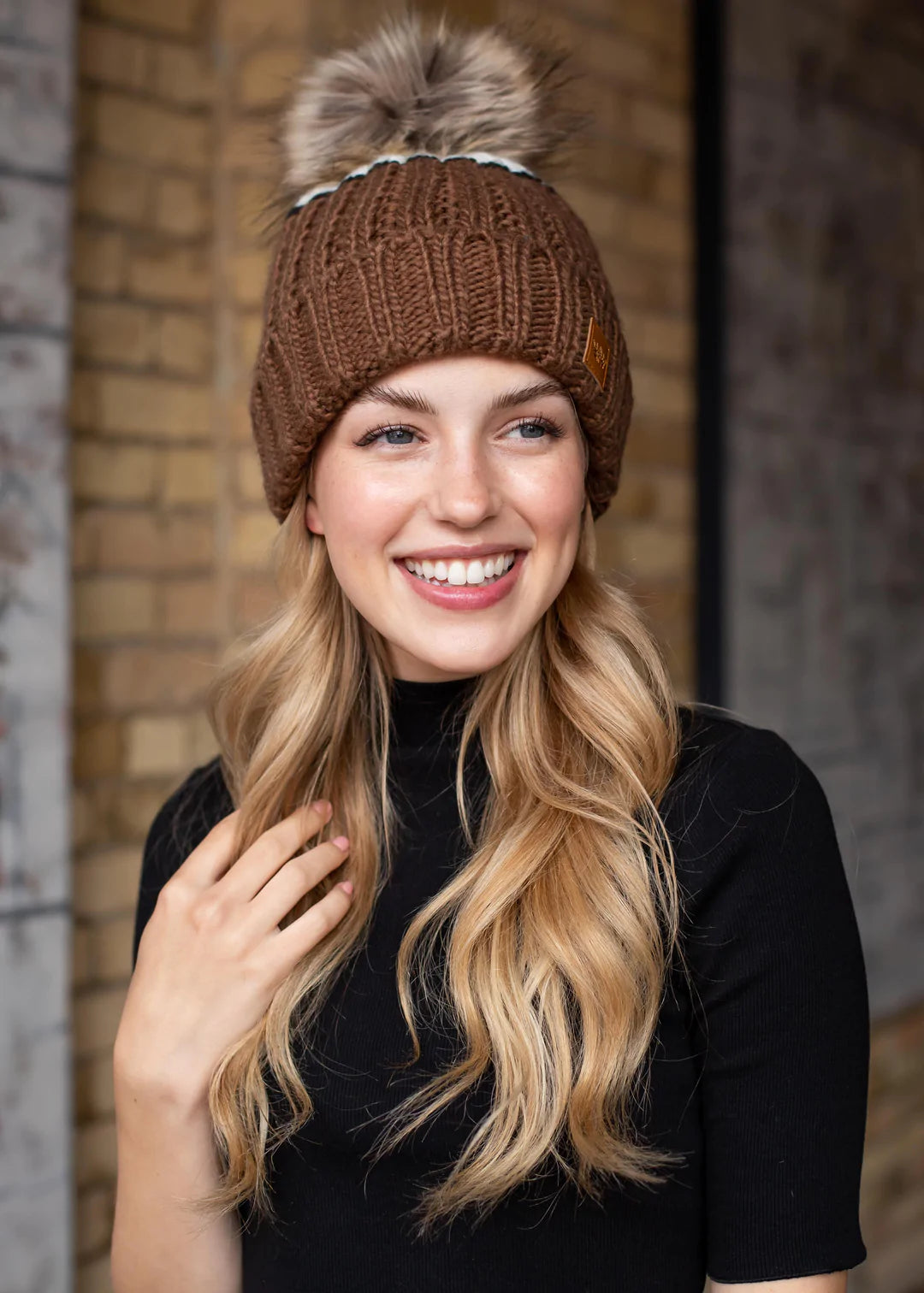 Monica Pom Beanie