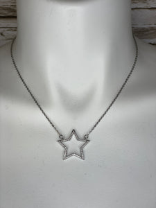 Lucky Star Necklace in Silver