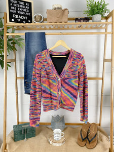 Jackie Multi Colored Cardigan