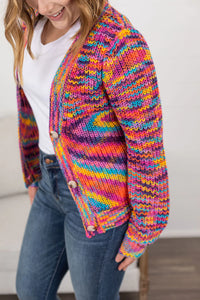 Jackie Multi Colored Cardigan