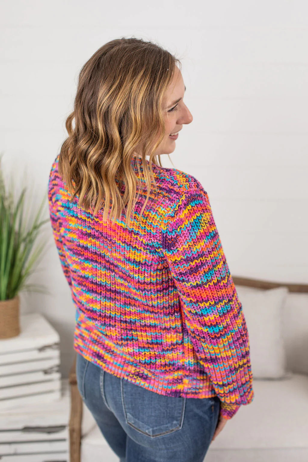 Jackie Multi Colored Cardigan