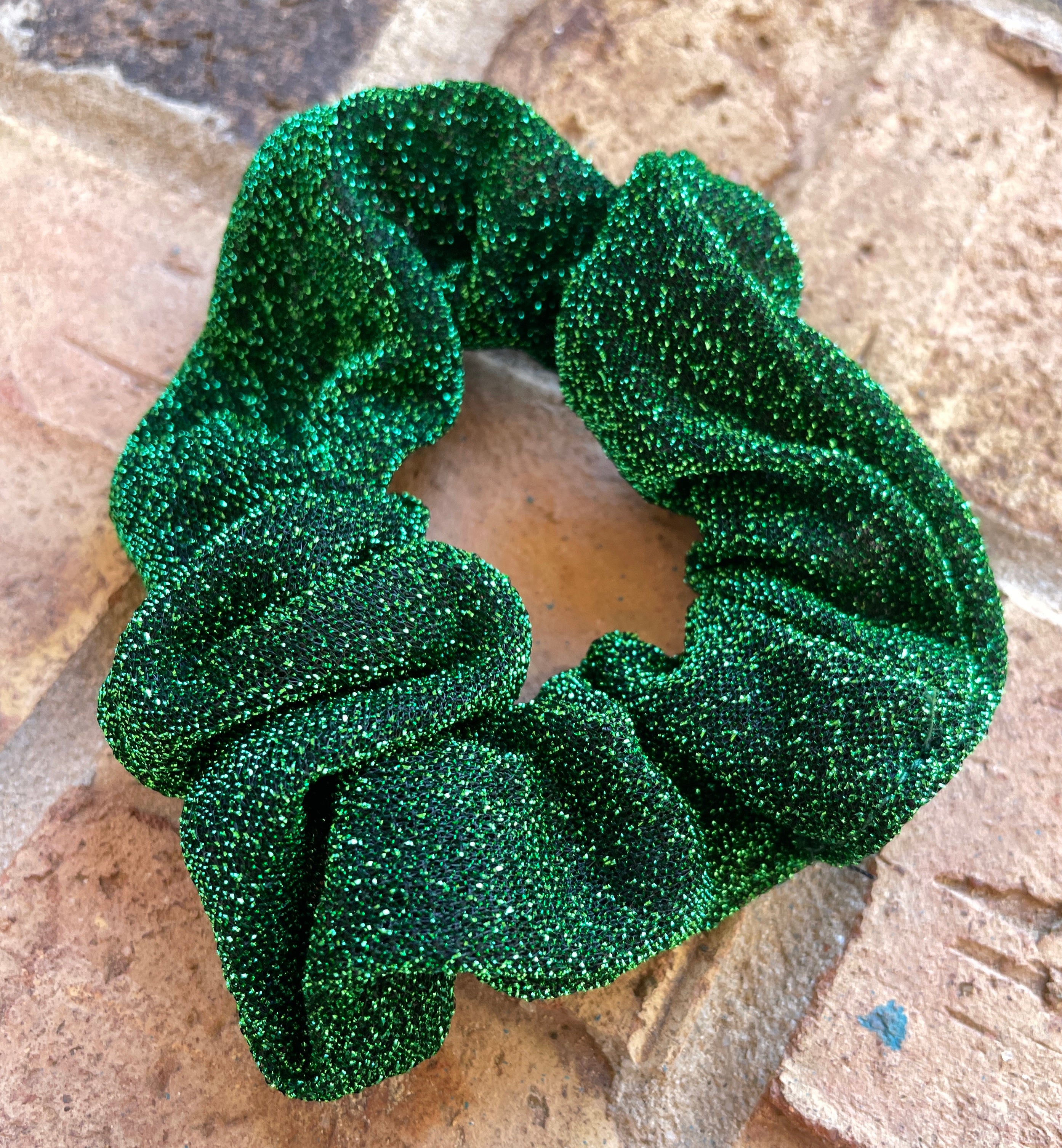 Green Scrunchies