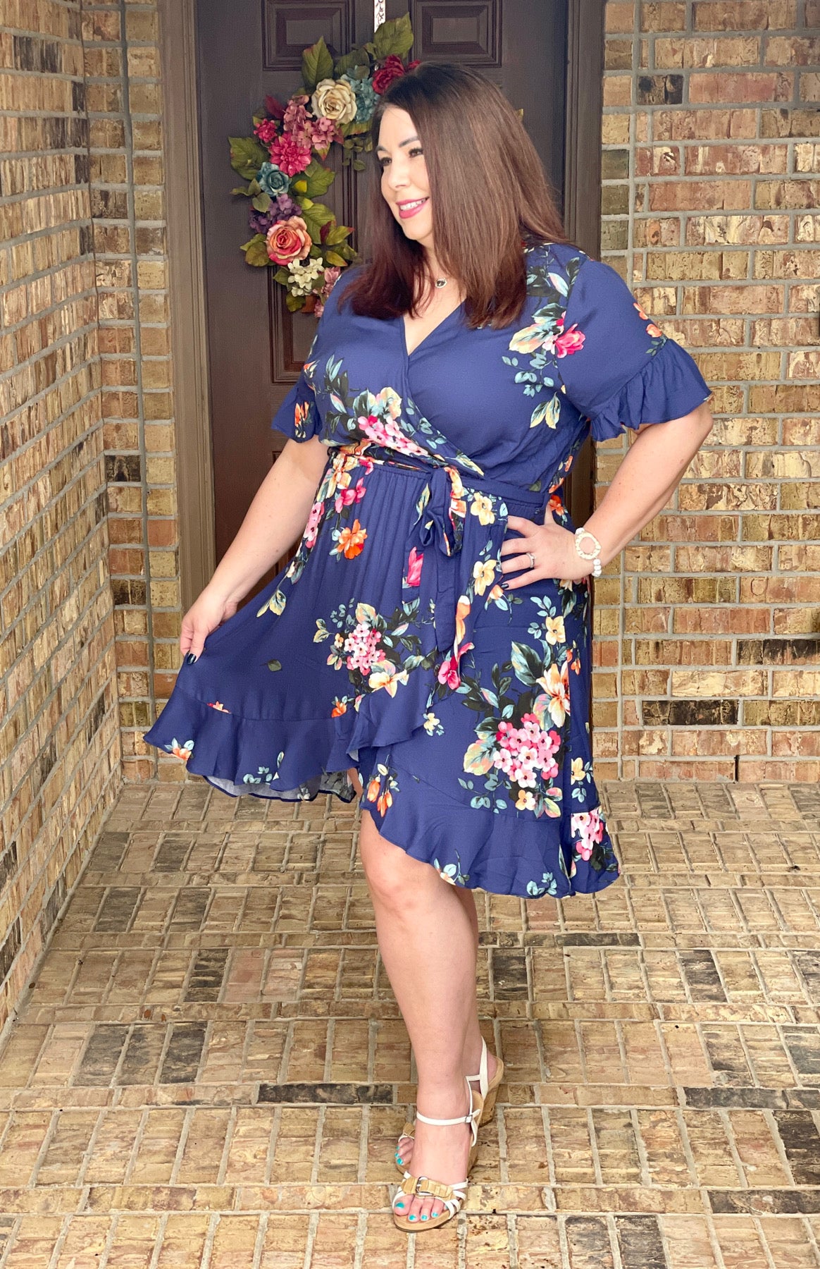 What a Pleasure Floral Dress