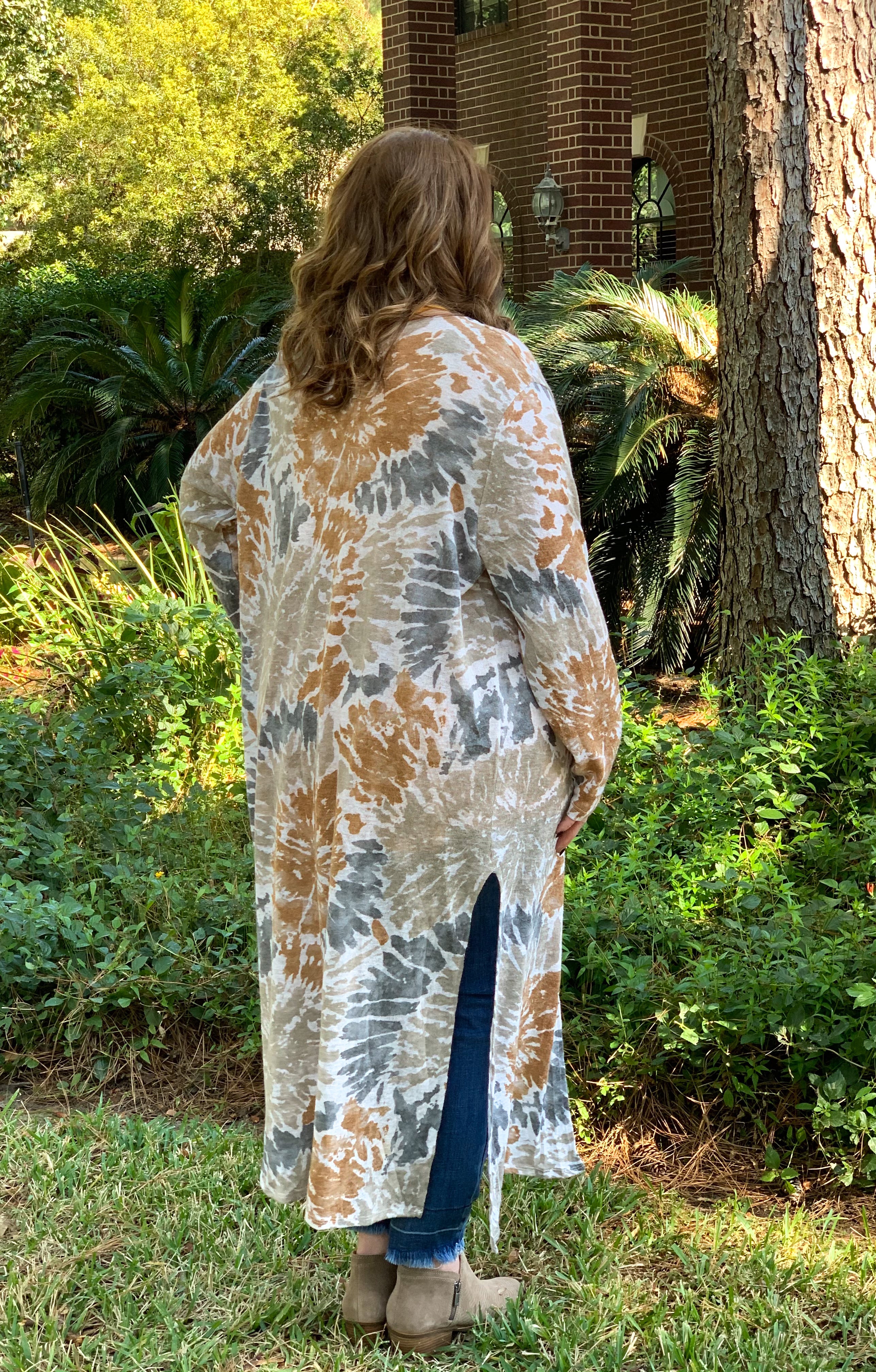 Falling Leaves Duster in Plus