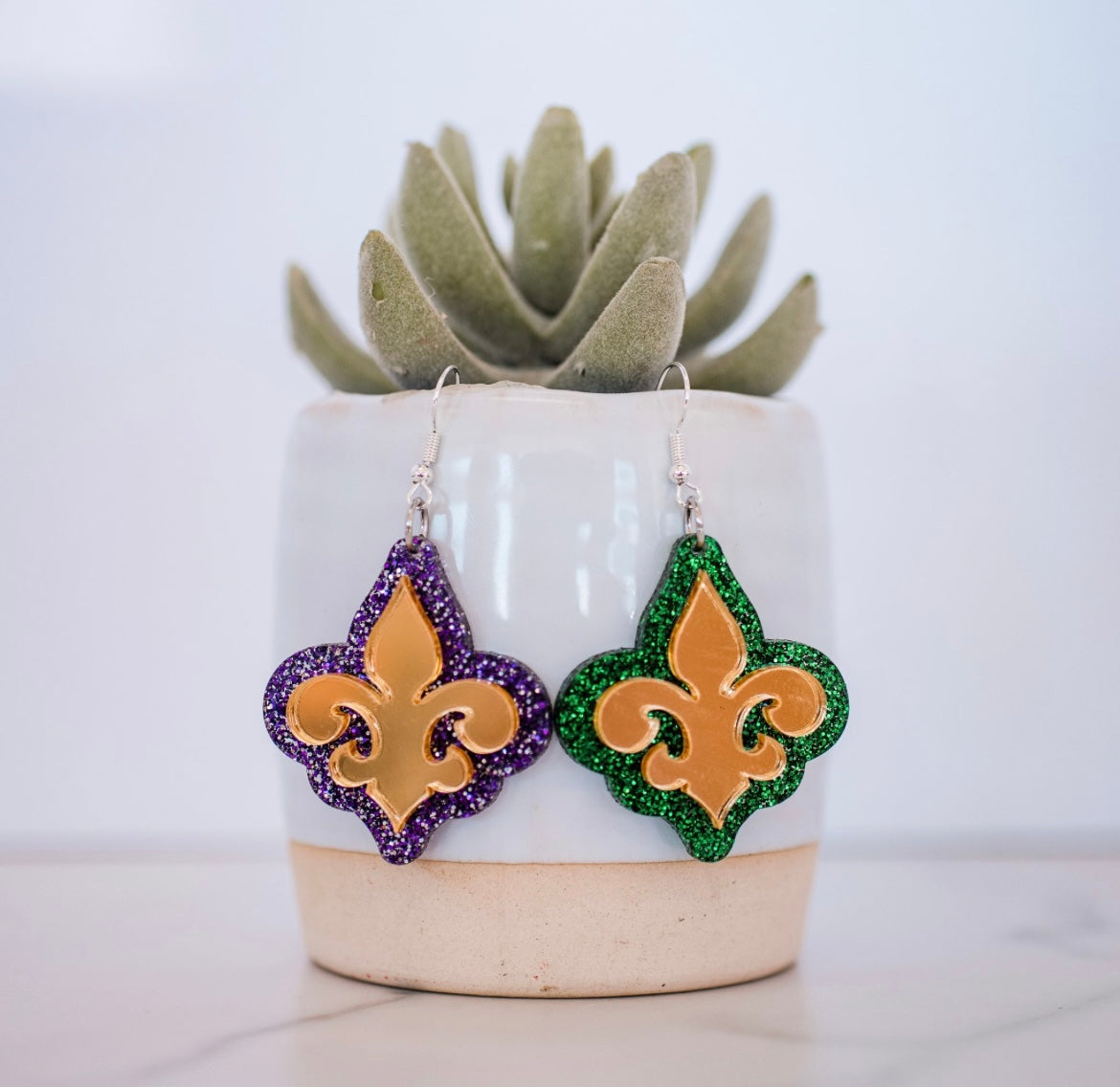 Fleur de Lis Dangles