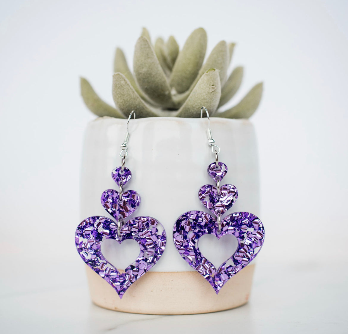 Royal Heart Dangles