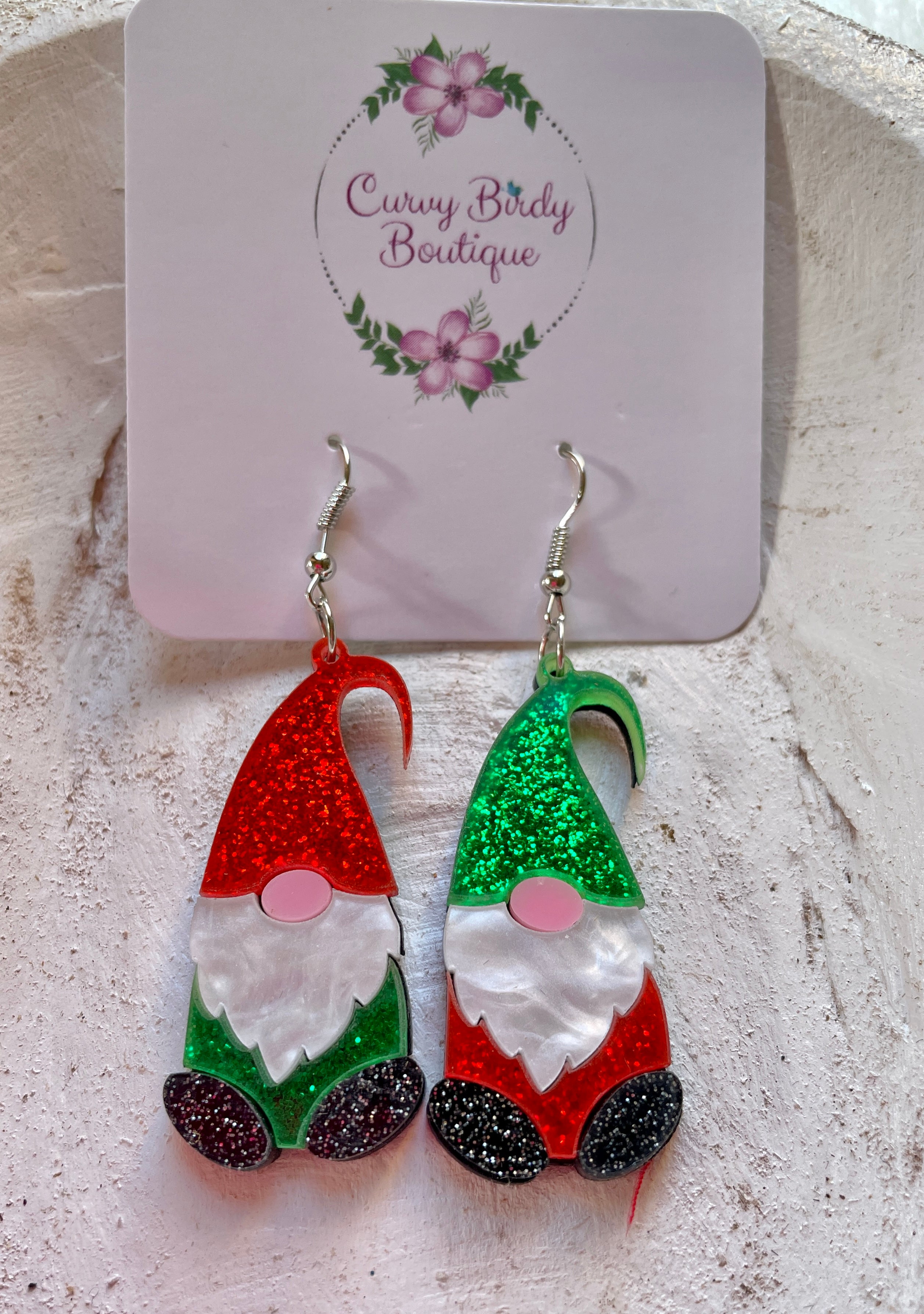 Gnome Christmas Earrings