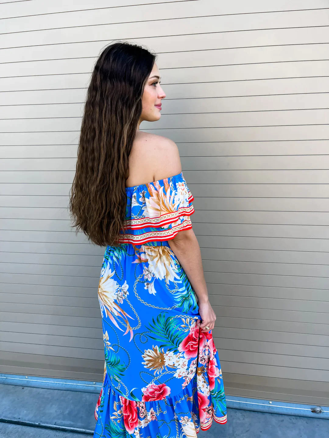 Island Floral Dress