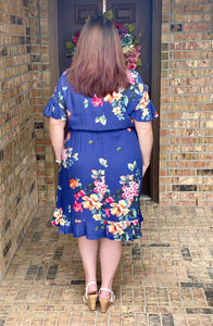 What a Pleasure Floral Dress