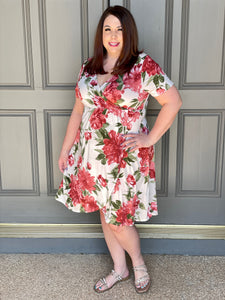 Whimsical Floral Dress