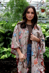 Lisa Floral Kimono