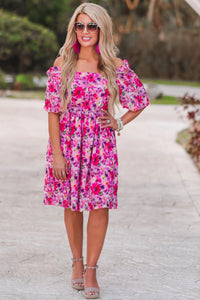 Sassy And Sweet Floral Dress