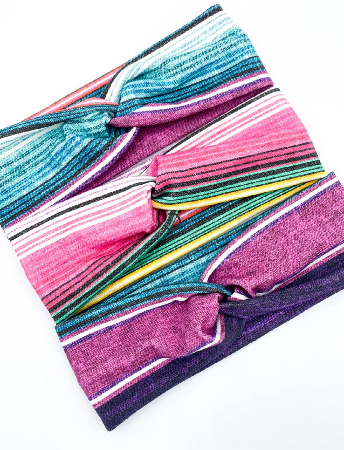 Purple Serape Knotted Headband