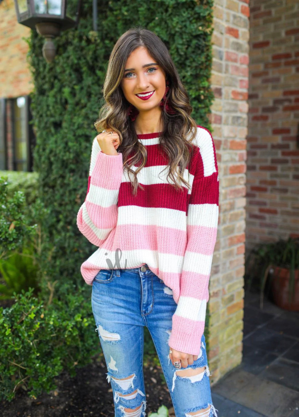 Carrie Colorblock Sweater