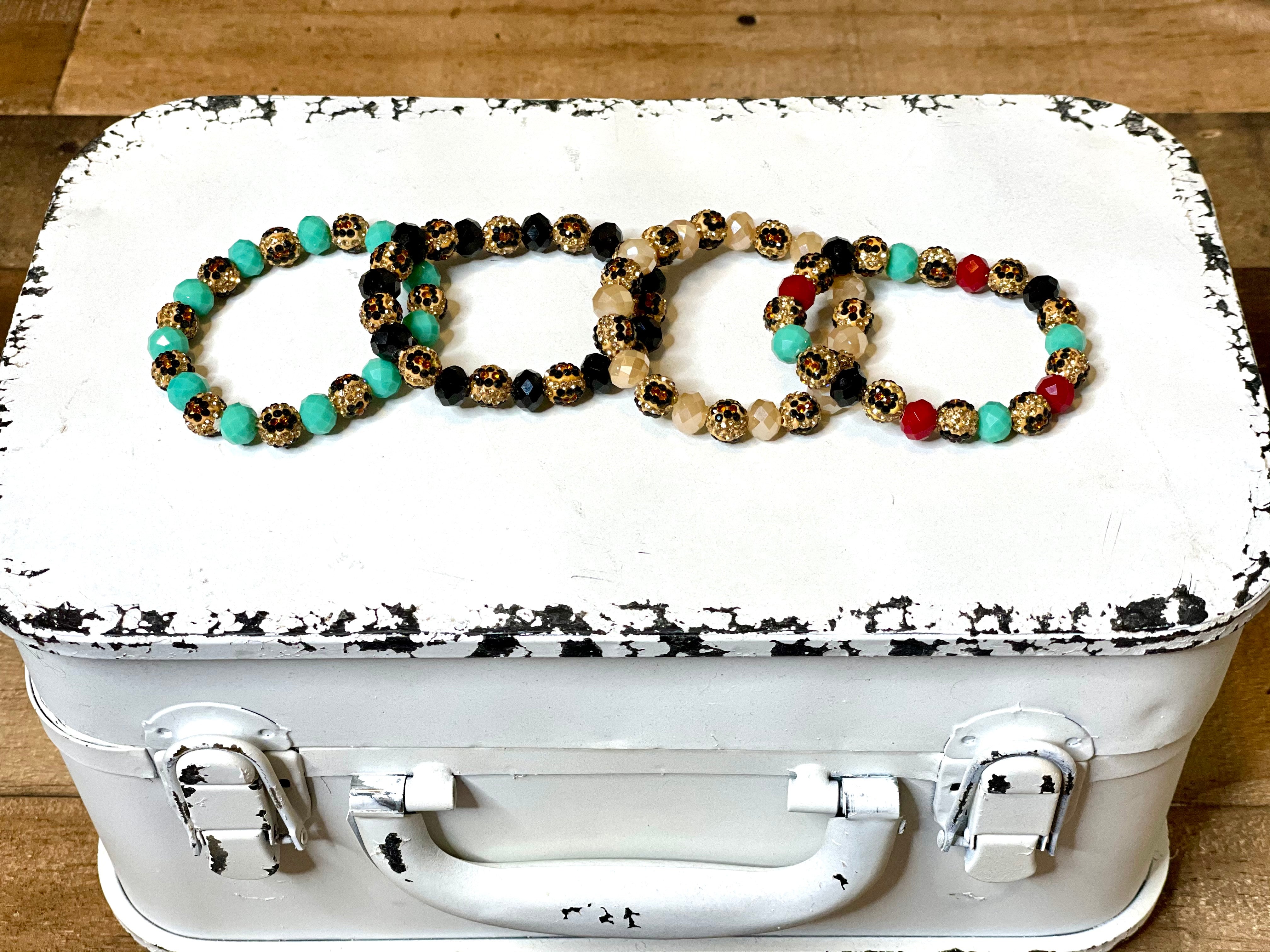 Leopard Beaded Bracelets