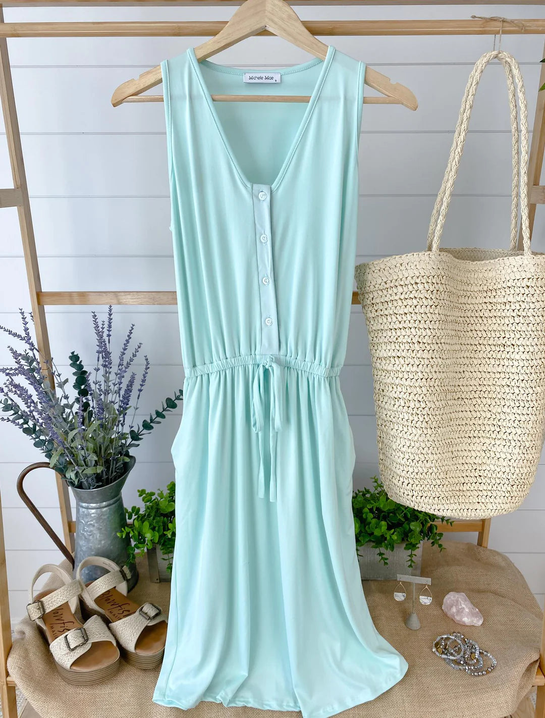 Sadie Dress - Mint