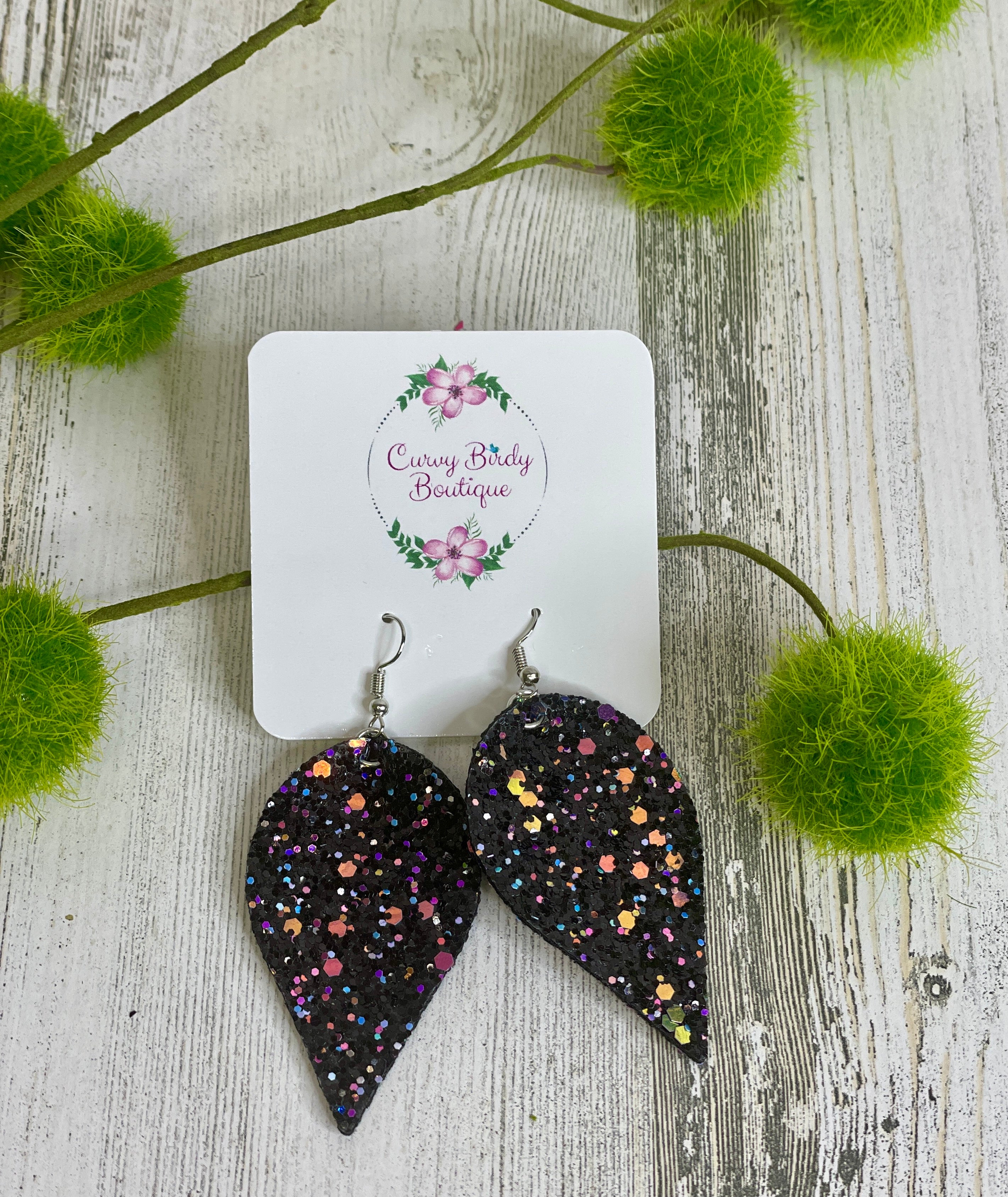 Sparkle Teardrop Earrings