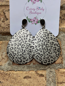 Leopard Print Earrings