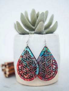 Copper Patina Earrings