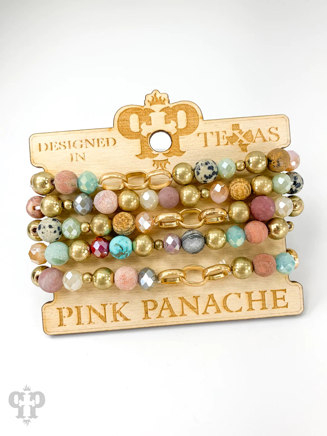 Pink Panache Beaded Bracelets