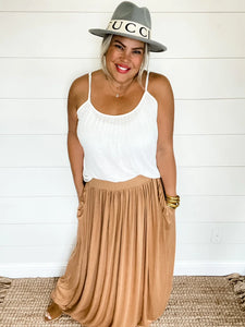 Brenna Pleated Skirt