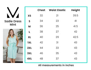 Sadie Dress - Mint