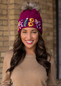 Kimberly Pom Beanie