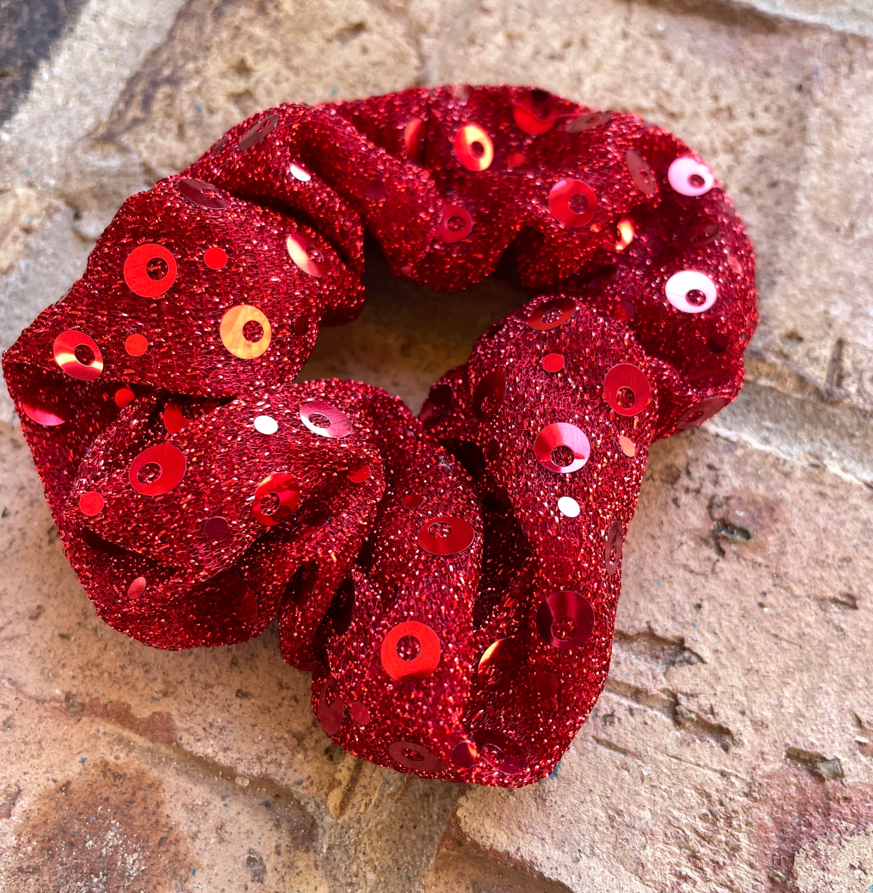 Red Scrunchies