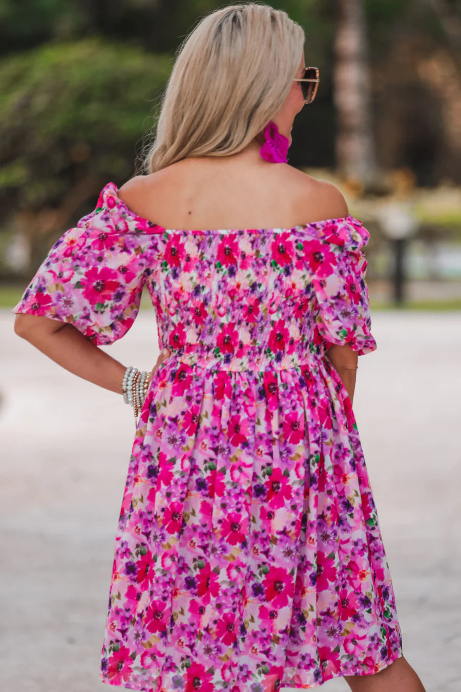 Sassy And Sweet Floral Dress