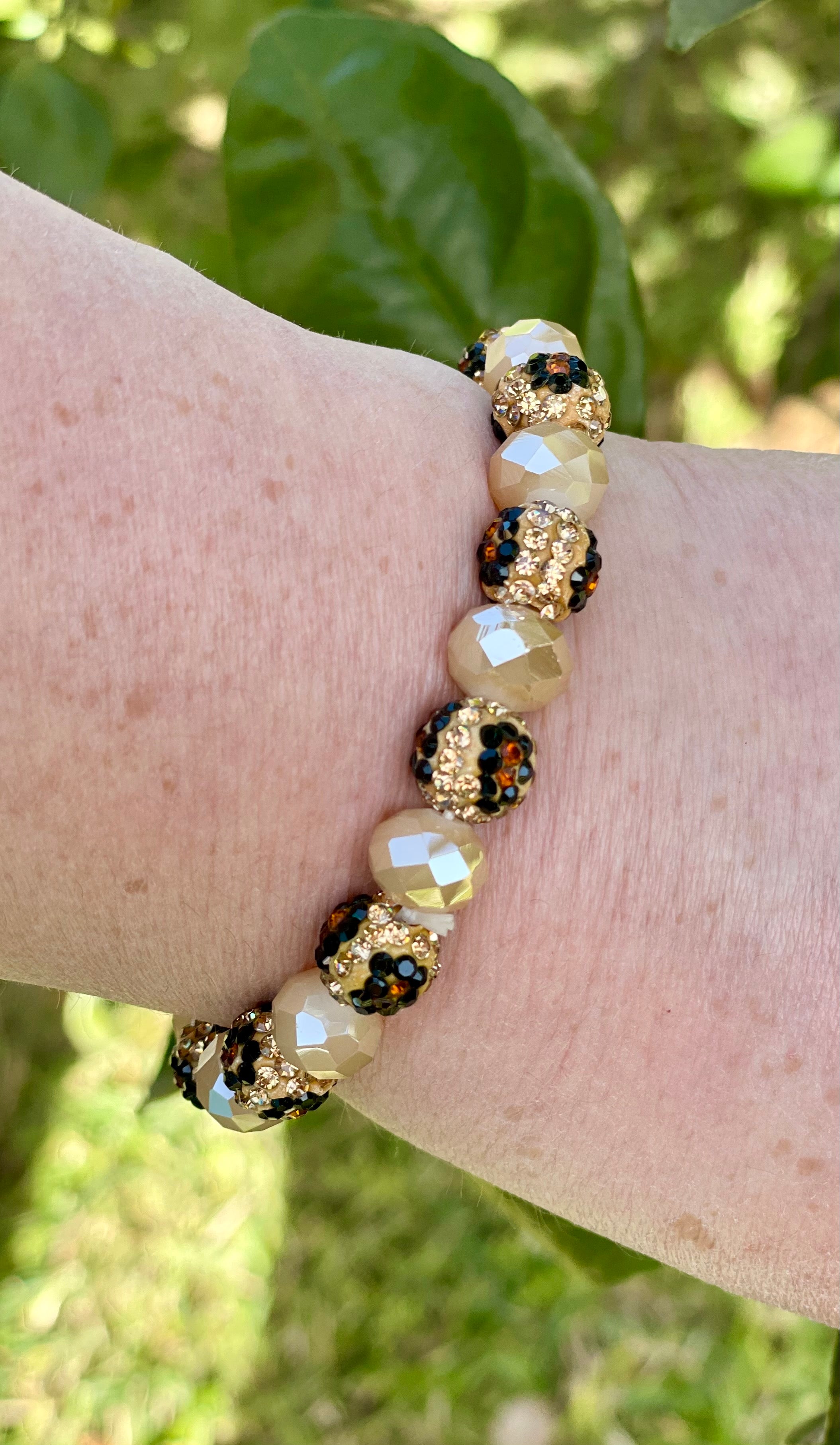 Leopard Beaded Bracelets