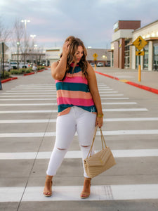 Sip of Summer Halter Top