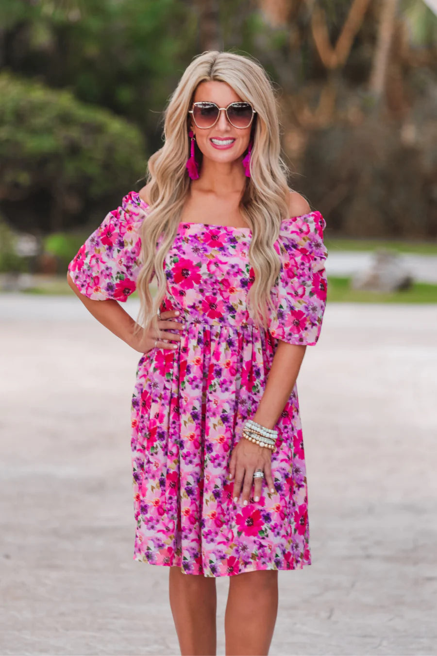 Sassy And Sweet Floral Dress