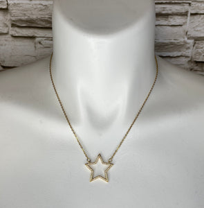 Lucky Star Necklaces in Gold