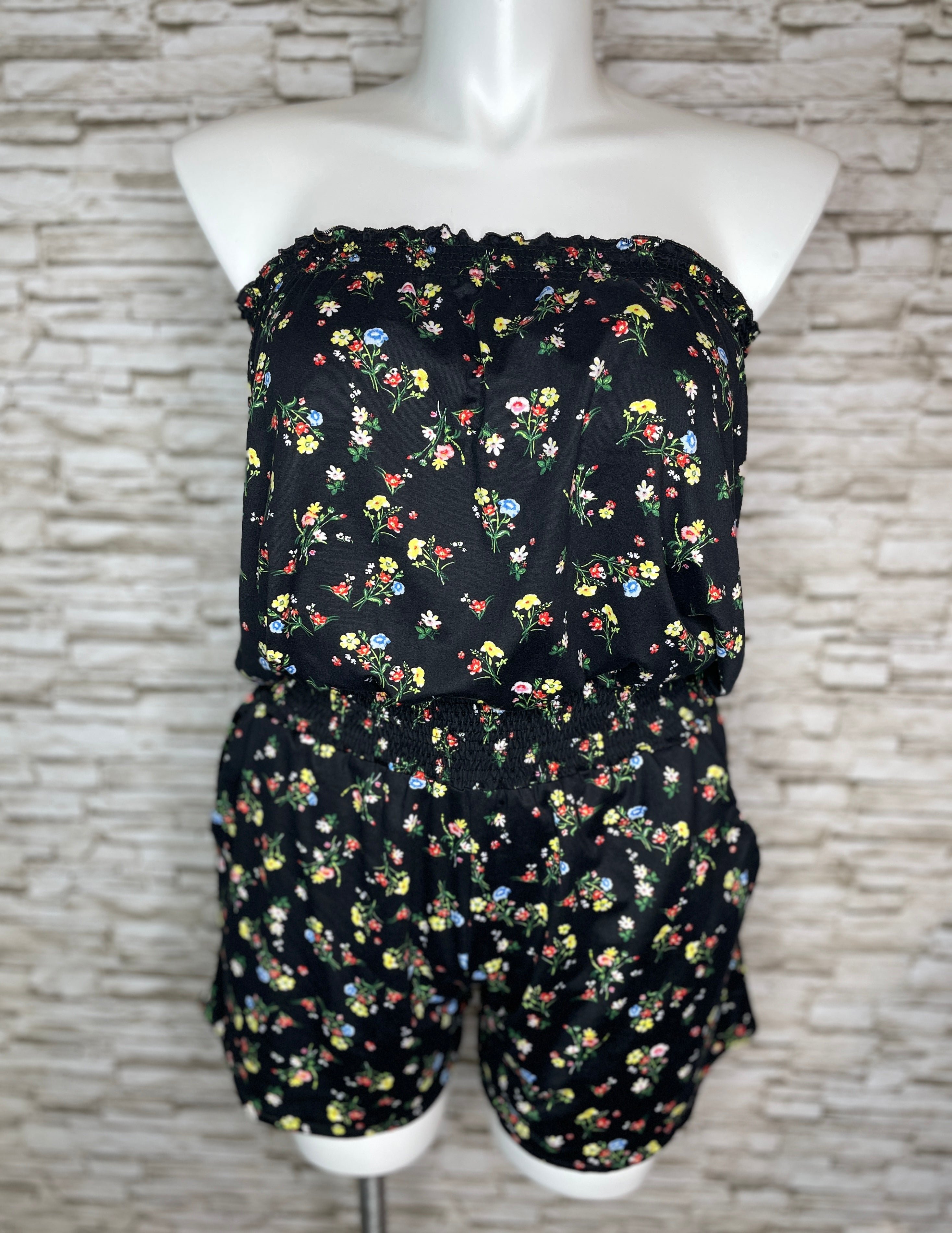 Maria Floral Romper