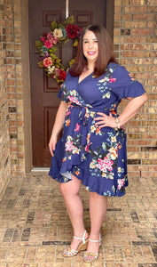 What a Pleasure Floral Dress