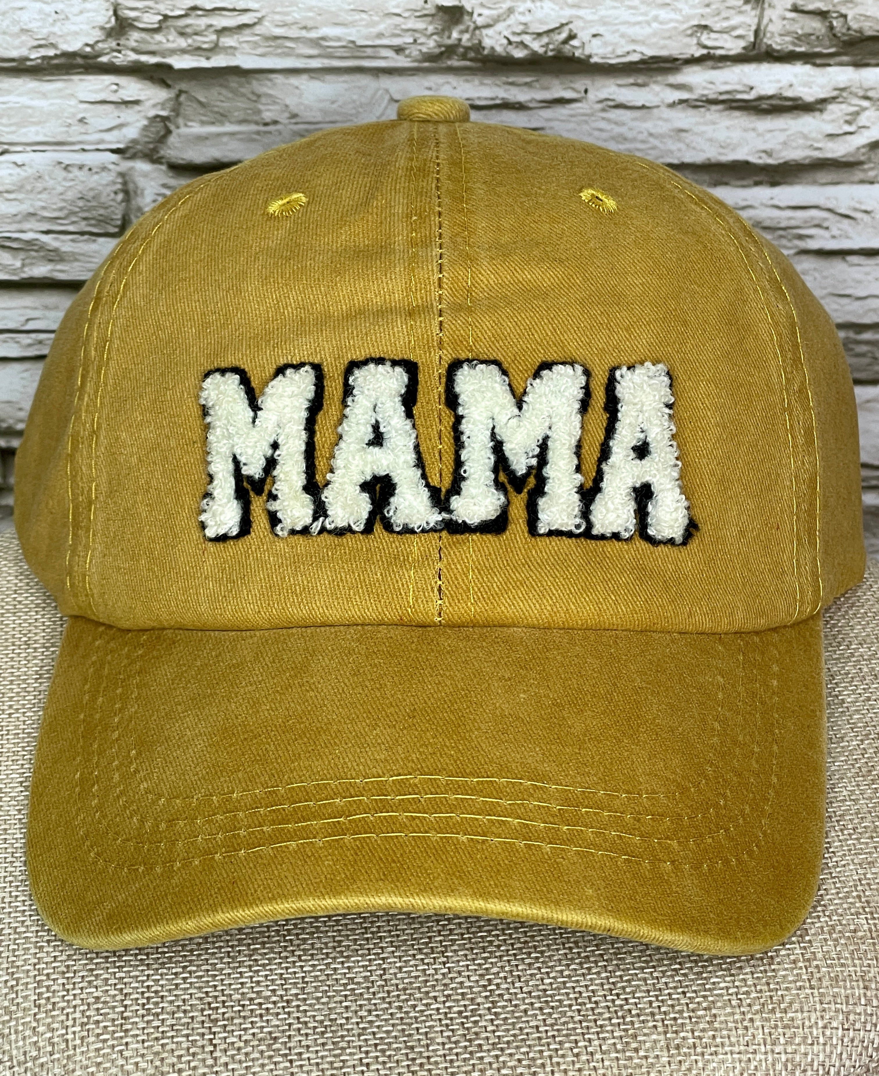 MAMA Hat in Mustard