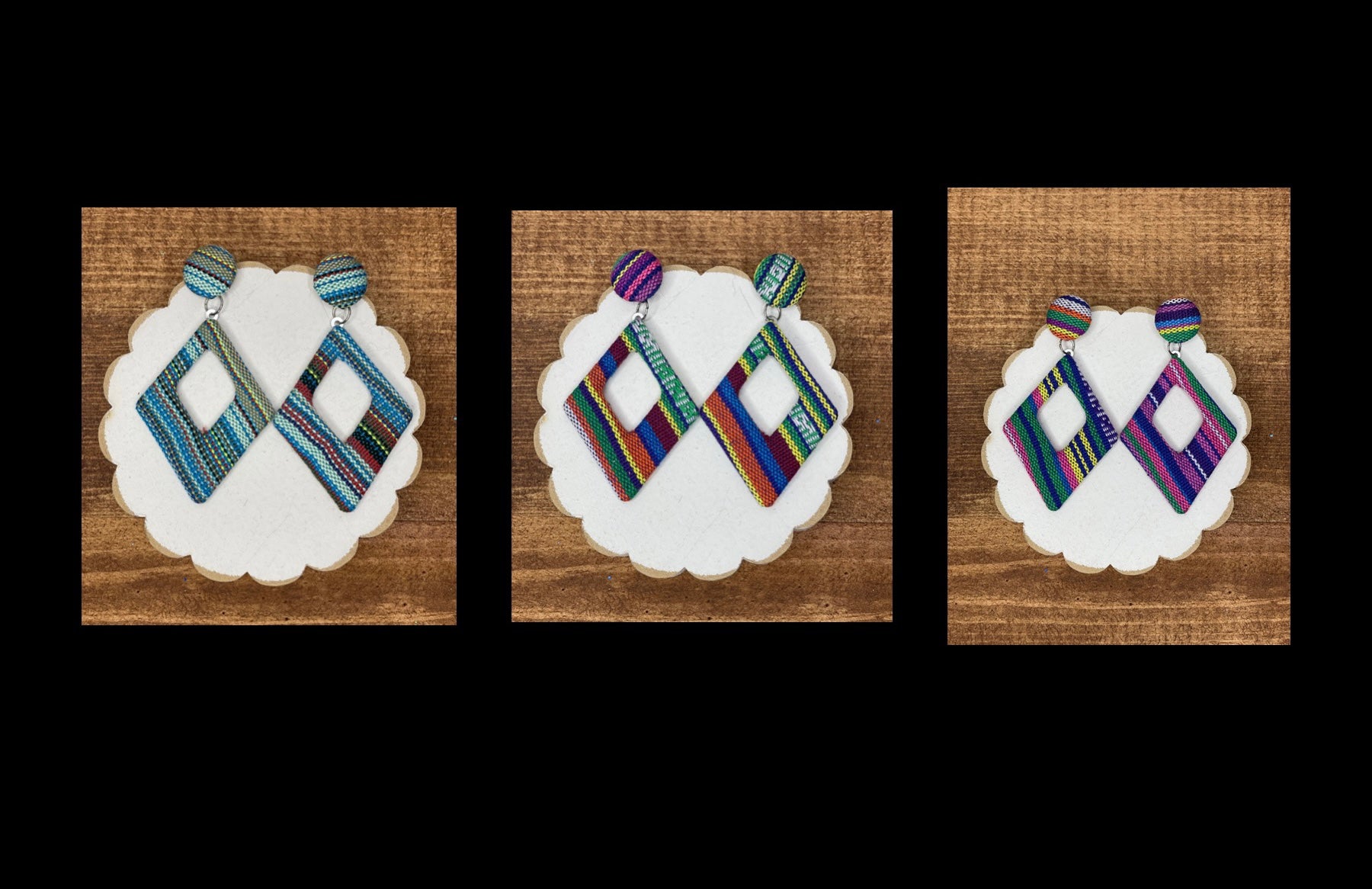 Colorful Spirit Diamond Earrings - Final Sale