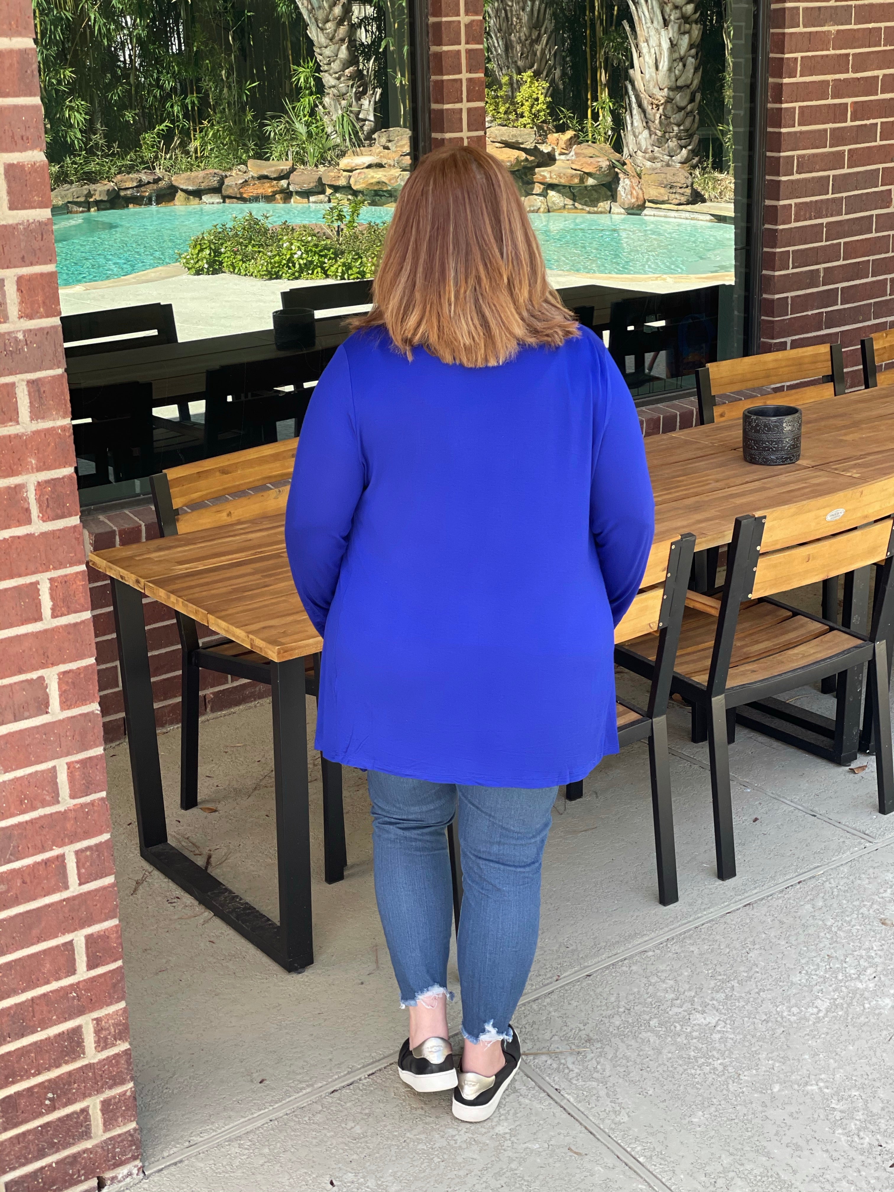 True Blue Cardigan