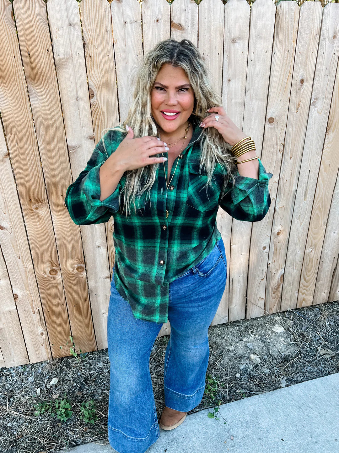 Tahoe Plaid in Green