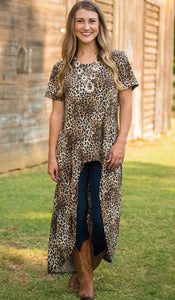 Turn Back Leopard High-Low Top