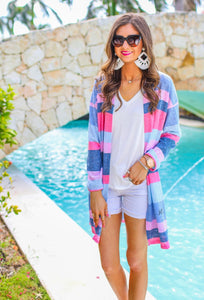 Erin Stripe Cardigan