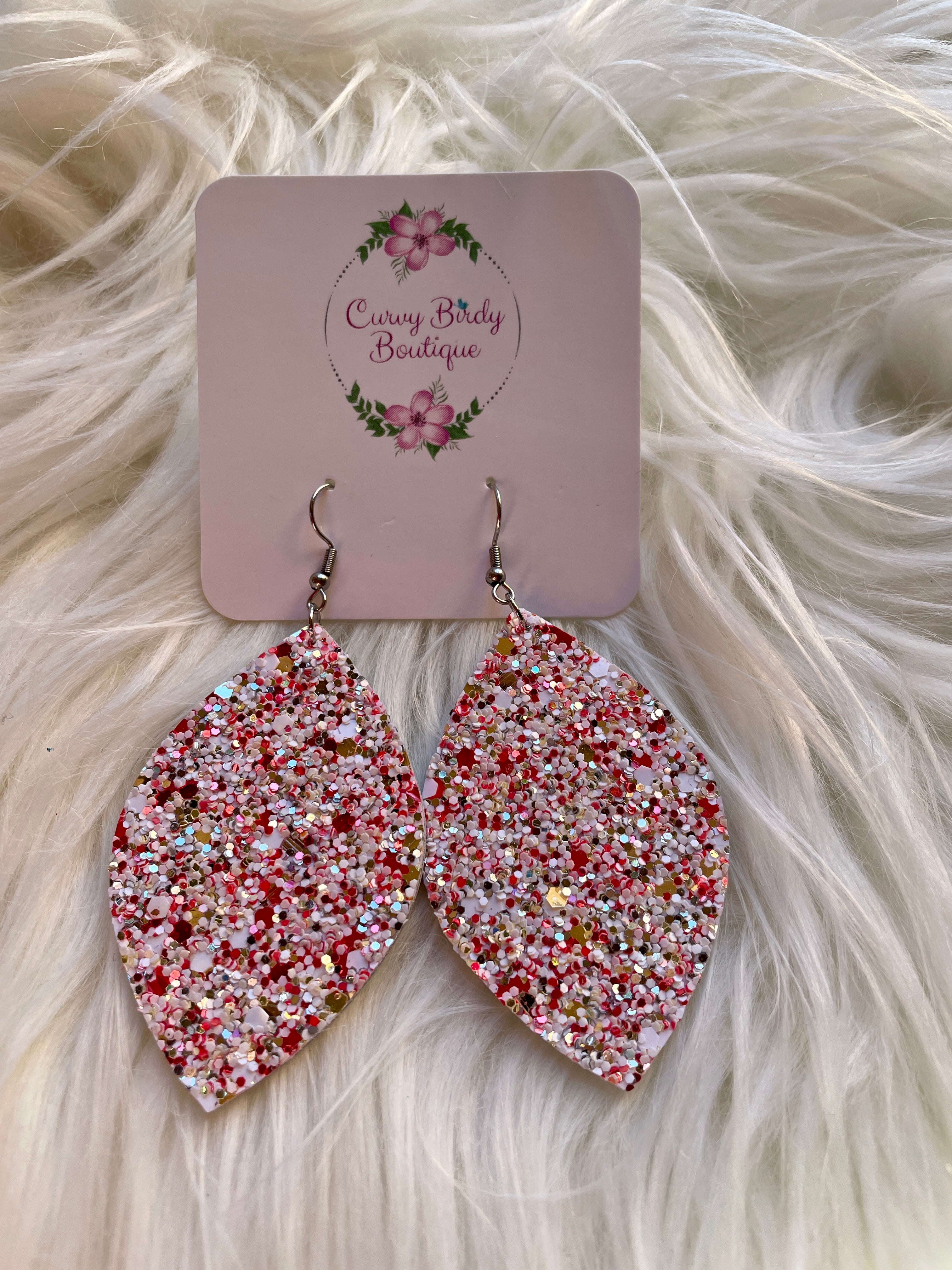Holiday Sparkly Earrings