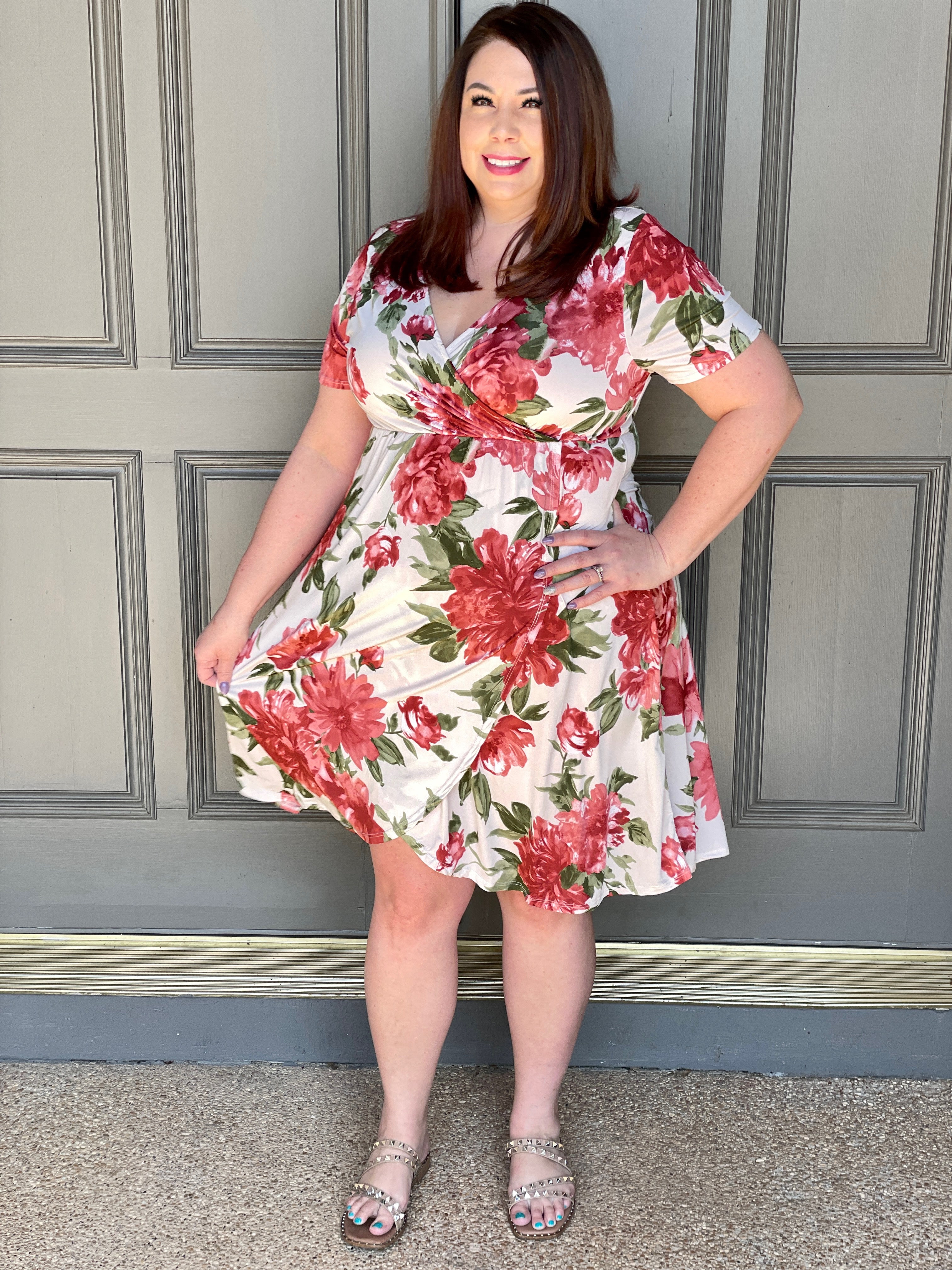 Whimsical Floral Dress