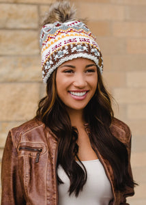 Carly Pom Beanie